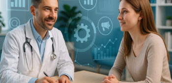 Clínica de nutrición con hoja de ruta